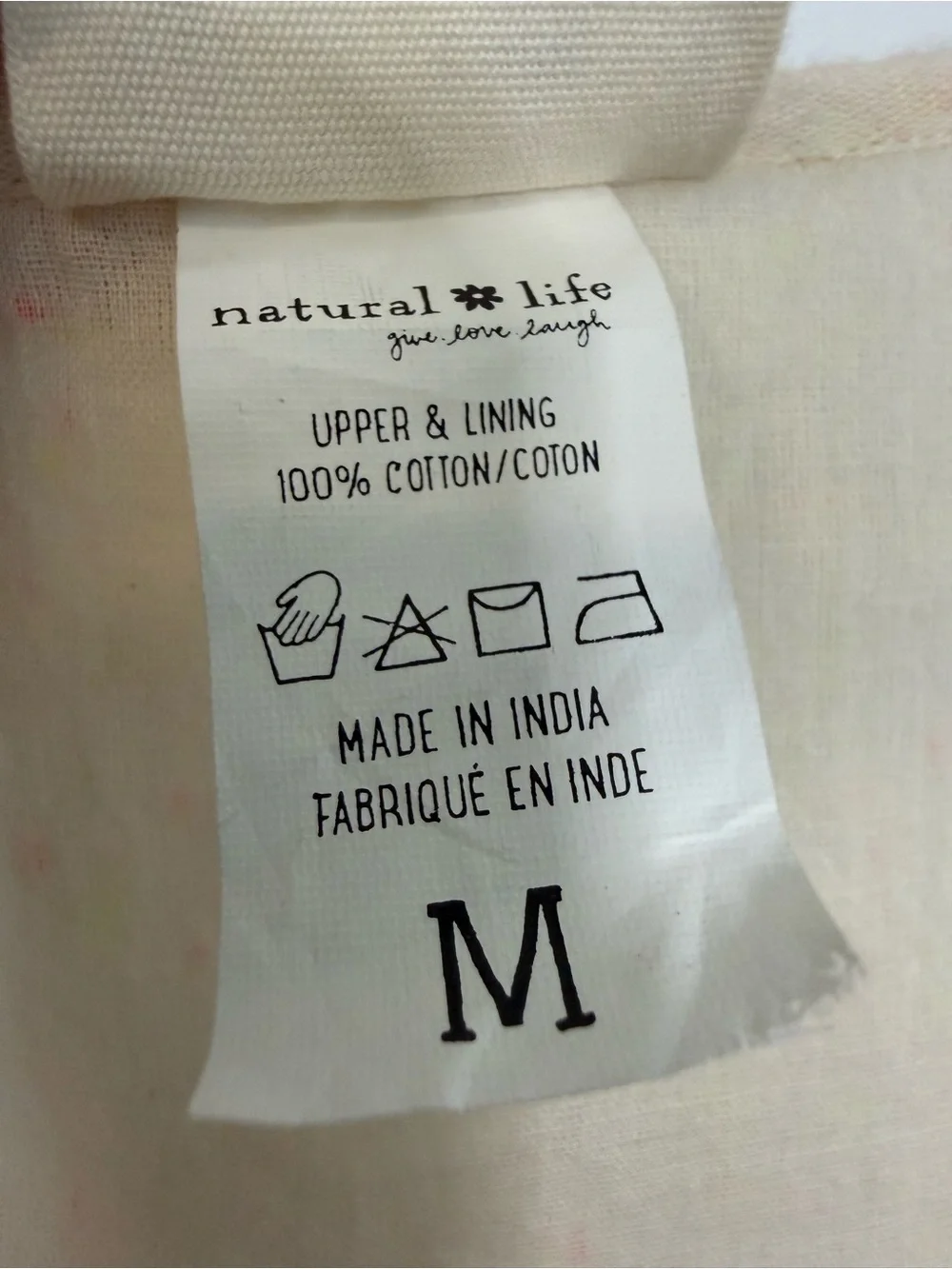 NATURAL LIFE Cream Sleeveless Dress with Bright Floral Embroidery 100% Cotton